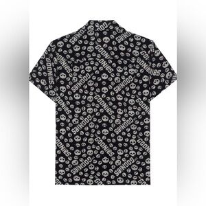 GOONIES  woven all over print button-down shirt